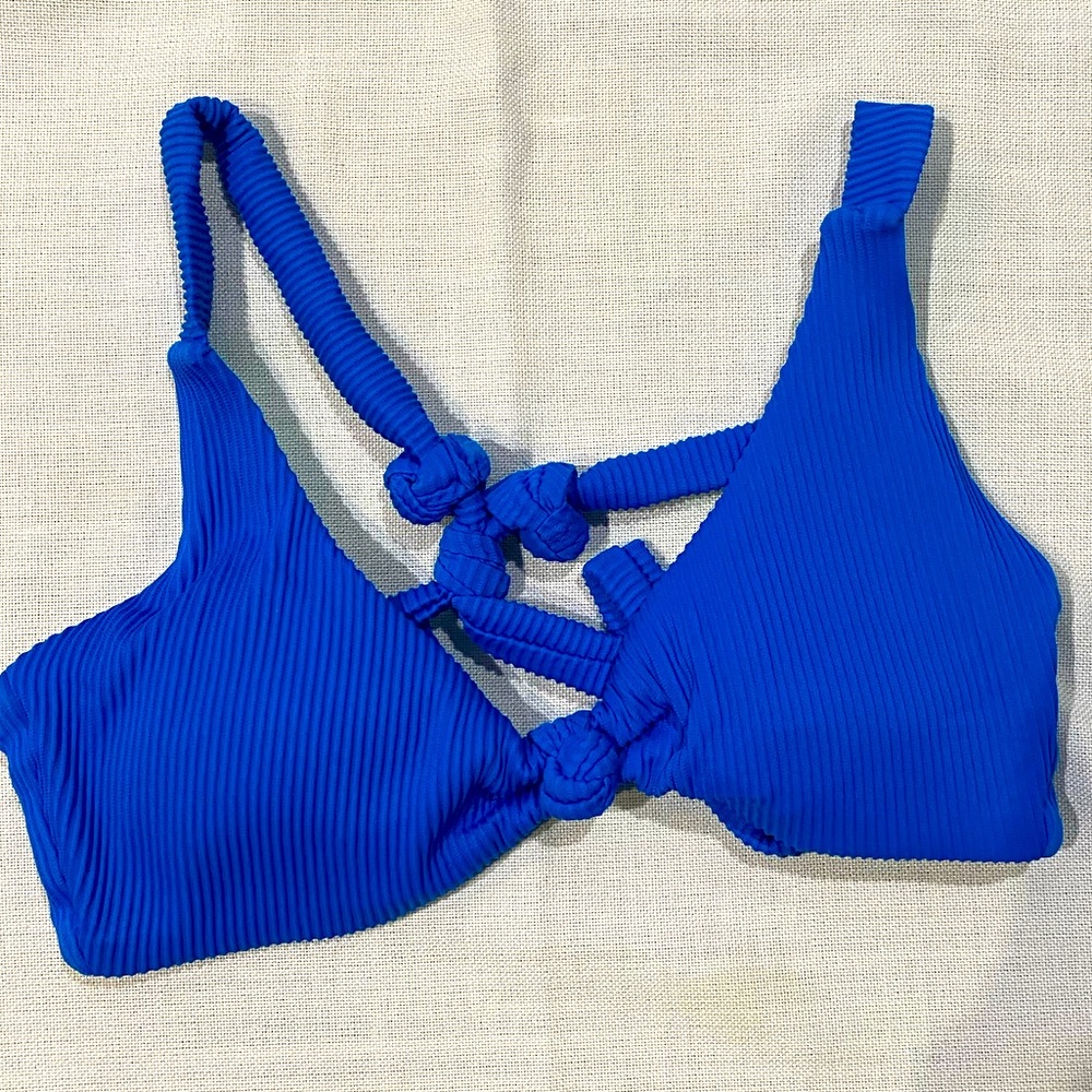 Dolce Vita bikini top size XS in blue